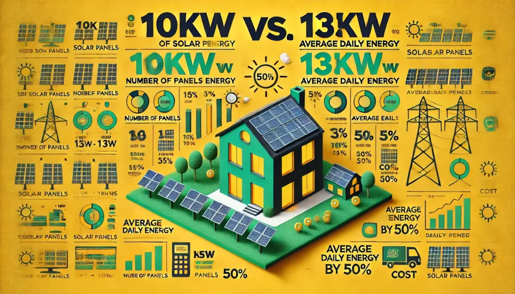 10kw vs 13kw solar