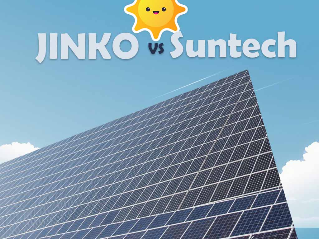 Suntech vs Jinko Solar Panels